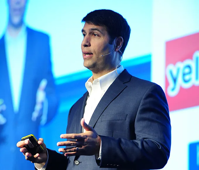 Ian, during one of his speaking engagement.